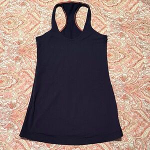 Lululemon Athletica Navy Racerback Tank Top